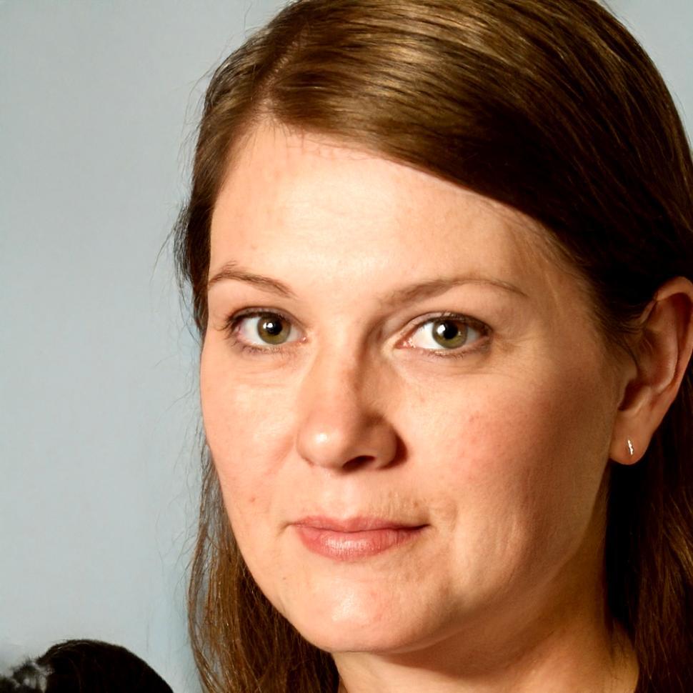 Portrait de Camille Rousseau, directrice financière chez InnoTech Industries